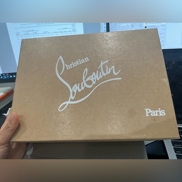 Nude Patent Leather Louboutins Fifille Heels - Picture 2 of 7